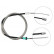 Cable, parking brake K16948 ABS, Thumbnail 2