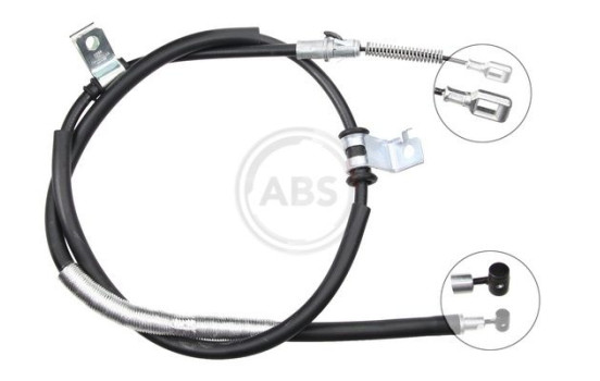 Cable, parking brake K16998 ABS, Image 2