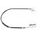 Cable, parking brake K17027 ABS