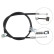 Cable, parking brake K17037 ABS, Thumbnail 2