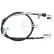 Cable, parking brake K17058 ABS, Thumbnail 2