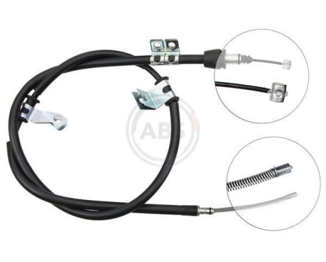 Cable, parking brake K17068 ABS, Image 2