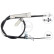 Cable, parking brake K17087 ABS, Thumbnail 2