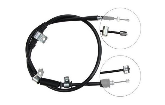 Cable, parking brake K17088 ABS, Image 2
