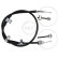 Cable, parking brake K17088 ABS, Thumbnail 3