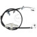 Cable, parking brake K17118 ABS, Thumbnail 3