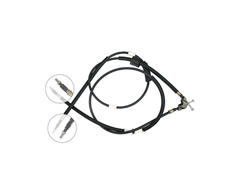 Cable, parking brake K17135 ABS, Image 2