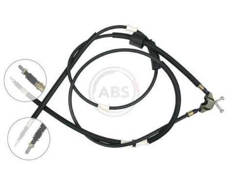 Cable, parking brake K17135 ABS, Image 3
