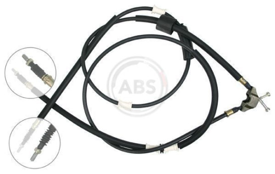 Cable, parking brake K17135 ABS, Image 3