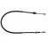 Cable, parking brake K17141 ABS