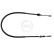 Cable, parking brake K17141 ABS, Thumbnail 3