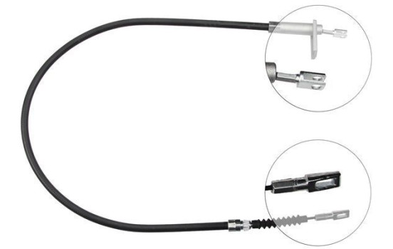 Cable, parking brake K17158 ABS