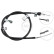 Cable, parking brake K17167 ABS, Thumbnail 2