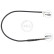 Cable, parking brake K17168 ABS, Thumbnail 3