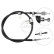 Cable, parking brake K17177 ABS, Thumbnail 3
