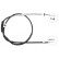 Cable, parking brake K17187 ABS