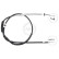 Cable, parking brake K17187 ABS, Thumbnail 2