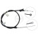 Cable, parking brake K17197 ABS, Thumbnail 3