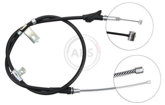 Cable, parking brake K17197 ABS, Image 3