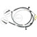 Cable, parking brake K17205 ABS, Thumbnail 3