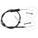 Cable, parking brake K17207 ABS, Thumbnail 2