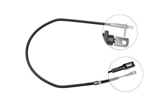 Cable, parking brake K17227 ABS, Image 2