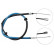 Cable, parking brake K17248 ABS