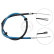 Cable, parking brake K17248 ABS, Thumbnail 3