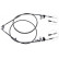 Cable, parking brake K17250 ABS