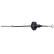 Cable, parking brake K17251 ABS, Thumbnail 2
