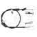 Cable, parking brake K17258 ABS, Thumbnail 2