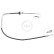 Cable, parking brake K17259 ABS, Thumbnail 2
