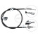 Cable, parking brake K17268 ABS, Thumbnail 3