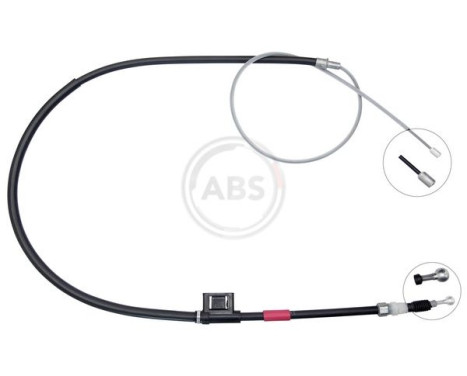 Cable, parking brake K17270 ABS, Image 2