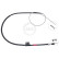 Cable, parking brake K17270 ABS, Thumbnail 2