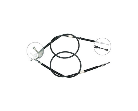 Cable, parking brake K17282 ABS, Image 2