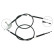Cable, parking brake K17282 ABS, Thumbnail 2