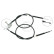 Cable, parking brake K17282 ABS, Thumbnail 3