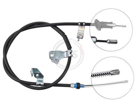 Cable, parking brake K17287 ABS, Image 3