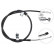Cable, parking brake K17297 ABS