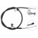 Cable, parking brake K17297 ABS, Thumbnail 2