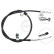 Cable, parking brake K17297 ABS, Thumbnail 3