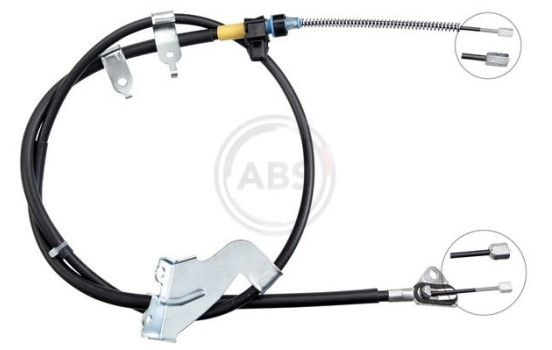 Cable, parking brake K17300 ABS, Image 2