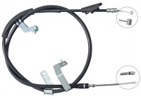 Cable, parking brake K17303 ABS