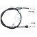 Cable, parking brake K17309 ABS, Thumbnail 2
