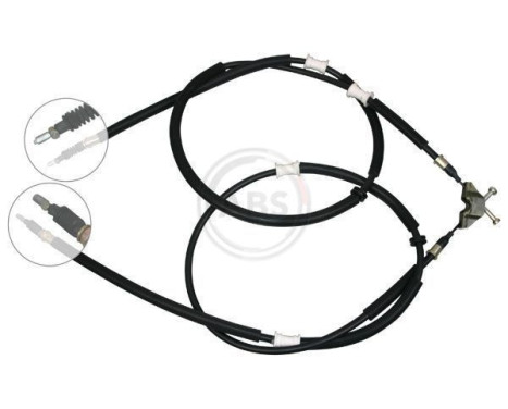 Cable, parking brake K17315 ABS, Image 3