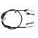 Cable, parking brake K17327 ABS