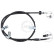 Cable, parking brake K17387 ABS, Thumbnail 3