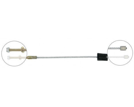 Cable, parking brake K17391 ABS