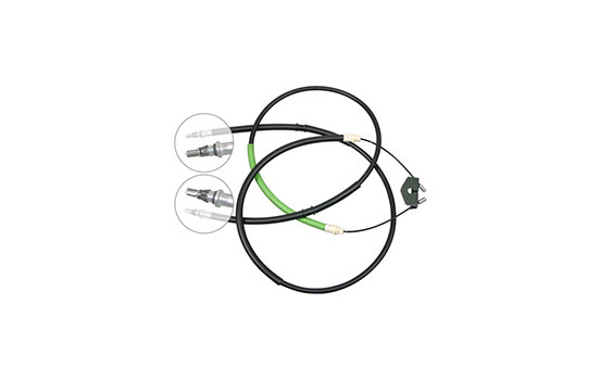 Cable, parking brake K17402 ABS, Image 2